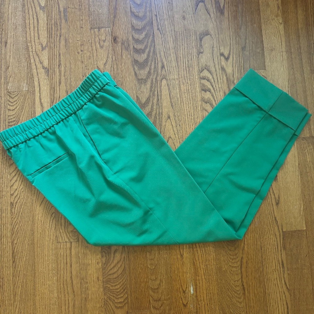 Reserved elastic waist trousers